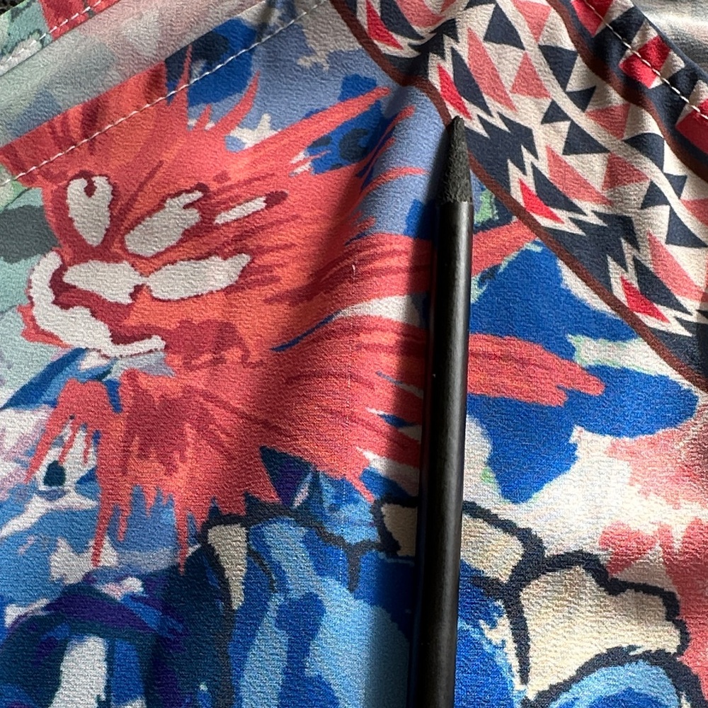 Jealous Tomato Vibrant Floral Blouse - Blue and Pink - Picture 6 of 6
